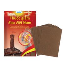 Sumifun40PCS Vietnam Relief Fatigue Herbal Knee Patch Support Muscle Maximum Strength for A Temporary Relief  Adhesive Heat Relax Calf Foot Cramps 5 Bags(40 Pcs)