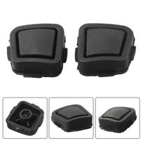 2pcs ABS Keyless-Go Door Handle Buttons Cover Fit For Mercedes-Benz W211 C209 W219 W251 Black-Exterior-Door Handles CHINA black