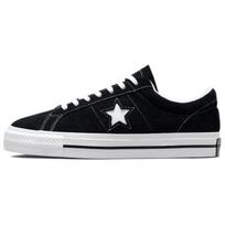 Converse One Star Retro Non-slip Wear-resistant Lightweight Low-top Skate Shoes Unisex Black 35.5