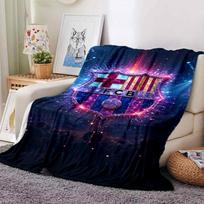 1 vnt. FC Barcelona minkštas šiltas pledas, miego pledas sofai, foteliui, biurui, lovai, stovyklavimui, kelionėms, patogus 80cmx120cm