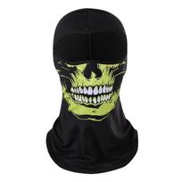 Unisex Balaclava Ghost Face Mask Scary Skeleton Skull Face Mask for Halloween Cosplay Mask for Outdoor Sport Motorcycle Facemask