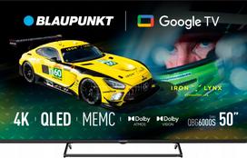 Blaupunkt | QLED TV | 50QBG6000S | 50 | Smart TV | Google TV | UHD | Black | 50QBG6000S | 8594213441610