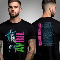 Avril Lavigne Greatest Hits Tour 2025 Tour Dates Two Sided Unisex TShirt Highend Luxury Is for Both Men and Women Top M