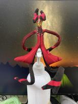 Hazbin Hotel S2 Villainous Vox Plush Toy Soft Stuffed Cartoon Doll Abstract Joint Flexible For Fans Movie TV Collectible Item