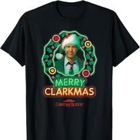 Merry Christmas Camiseta De Navidad Neon Clar Negro Mens Graphic Tshirts Loose Casual Fashion All-match Regular Short Sleeve ... S įvairiaspalvis