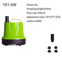 110V-220V Panardinamas vandens siurblys (6W/12W/25W/60W/100W) Žuvų akvariumui, tvenkiniui, hidroponikai ir fontanams - Tylus, energiją taupantis EU-220V 50HZ