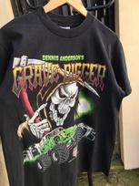 1997 Monster Jam Grave Digger Cotton Black Unisex Tshirt S5XL Men Women Unisex T-Shirt S