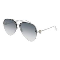 Alexander McQueen Fashion Pilot Style Irregular Shape Sunglasses Unisex sunglasses AM0270S-001-63 63,001