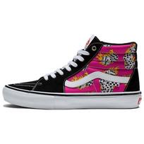 Vans SK8 Skate Unisex Aukštakulniai Sportbačiai Rožiniai Juodi Balti VN0A5FCCBLM 39 black