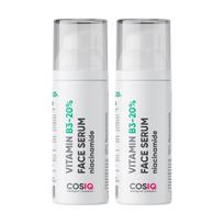 Cos-IQ Niacinamide Vitamin B3-20% Serum High Dose Face Care Solution For Radiant Skin Brightening And Texture Correction 30 ml