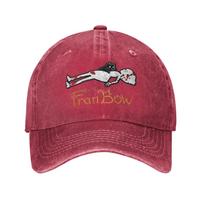 Fran Bow and Mr Midnight Game Baseball Caps Casual Distressed Denim Little Cute Girl Headwear Unisex Outdoor Adjustable Hats Adjustable