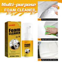 Car Steering Wheel Foam Cleaner Leather Seat Supplies Multifunctional Interior Cleaning Agent for Stain Removal aukso geltonumo spalva