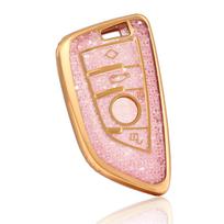 For Bmw X1 X2 X3 X4 X5 F15 X6 F16 G20 G30 1 2 3 5 7 Series Car Key Fob Protect With Keychain 4 Buttons Tpu Car Key Case Cover