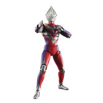 BANDAI SPIRITS Standard Ultraman Tiga Plastic Model Kit Figure-rise Multi-Type Pre-colored