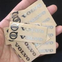 3D Metalinis Emblemos Lipdukas Automobilio Interjero Apdailos Stiliaus Lipdukai Volvo Polestar AWD V50 S60 XC60 S40 XC40 XC90 V60 S80 S90 V90