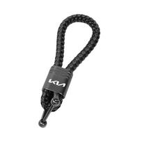 BSLJ6 For Kia KN Sportage Ceed Picanto Rio ProCeed Forte K7 K5 K8 K3 Car Accessories Braided Rope Keyring Metal Keychain