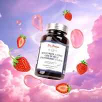 Dr.Brian Phyto Melatonin Chewable Strawberry Flavor 90 Tablets (3-month supply)