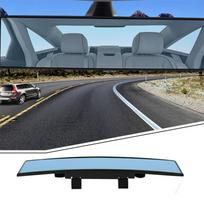 Automobilio veidrodėlis salonas galinio vaizdo veidrodžiai Universalus automatinis galinio vaizdo veidrodėlis nuo akinimo Plataus kampo paviršius mėlynas veidrodinis auto priedai juoda