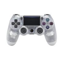 Wireless Bluetooth Controller for PS4, Dual Motors Dual Vibration Gamepad Compatible with PS4