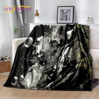 3D Žaidimas Metal Gear Solid Animacinis HD Žaidėjo Antklodė, Minkšta Mesti Antklodė Namams Miegamajam Lovai Sofai Iškylai Kelionei Dangalas Vaikams 75cm x 90cm gray