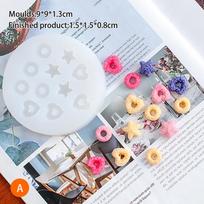 Simulated Cereals Silicone Handmade Grain Candle Mold Diy Chocolate Resin Mould gray