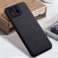 Case for Asus ROG Phone 8 7 6 Pro Cover Funda Capa Solid color Business Pu Leather Design ROG Phone 6 juoda