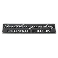 ABS Automobilio Galinio Emblemos Lipdukai Autobiography Logotipo Ženkliukas Lipdukai EVOQUE Discovery R Rover Defender Freelander Silver Black