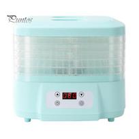 360-Degree Airflow Food Dehydrator Machine with 6 Trays 24-Hour Timer Quiet Operation Temperature Control Fruits Meat Vegetables Dryer Machine US Plug