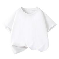Girls Heart Print T-Shirt 100 balta