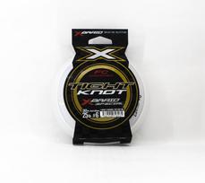 YGK X pintas amortizatorius fluorokarboninis amortizuojantis valas tvirtas mazgas 30m 25lb (8261) gryna