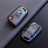 For VW Car Folding Remote Key Fob Case Cover Shell For Volkswagen VW Polo Golf 7 MK7 Tiguan Passat Jetta E-golf Keychain Acces