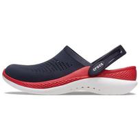 Crocs Lengvi Patogūs Neslystantys Mediniai Batai Unisex Avalynė Tamsiai Mėlyni Čili Raudoni 206708-4CC 36-37