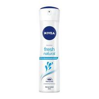 "Nivea Fresh Natural" 0 % aliuminio - dezodorantas purškiklis 150 ml
