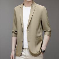 PLAYBOY Men's Quick-Dry Sun Protection Casual Blazer 170/M chaki