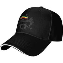 Rasta Lion of Judah Baseball Cap Polyester Adjustable Snapback Dad Hat Casual Adult Adjustable