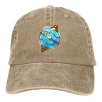 Cartoon Washed Unisexs Baseball Cap Sphere Trucker Snapback Caps Dad Hat Palworld Outdoor All Seasons Travel Adjustable Gollf Hats One Size
