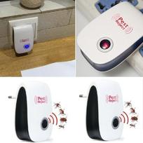 Electronic Ultrasonic Pest Mouse Repellent Anti Mosquito Repeller Killer Machine Pest Reject Insect gray