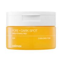 CELIMAX Porių ir tamsių dėmių skaistinimo diskeliai 100ml / 40 vnt. 100ml yellow