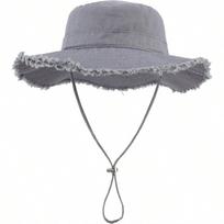 Womens Cotton Sun Hat Floppy Wide Brim Bucket Hat Foldable Gardening Hat Breathable Summer Travel Beach Hat UPF50+