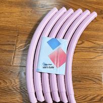 TLXT Kids' Detachable Plastic Hula Hoop 75CM 6-Section 290g