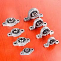 8-30mm Skylės Rutulinis Guolis Pagalvės Bloko Montuojamas Atraminis Pagalvės Bloko Guolio Įdėklas Linijinis Velenas Traukos Guolis KP000 KP001 KP002 KP08 8mm