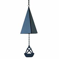 Windcatcher Iron Triangle Wind Chime Retro Durable Wind Chime Pendant Rustic Creative Metal Wind Bell Garden Ornament