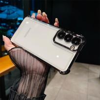 Case For Samsung Galaxy A16 A15 A35 A55 A25 A26 A36 A56 A14 A54 A24 A34 S25 Ultra S24 FE S22 S23 Built in Camera Lens Protector Galaxy S25+ juoda
