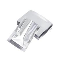 100PCS Heat Seal Aluminium Foil Bags Vacuum Sealer Pouches Food Grade Storage Bag Kitchen Supplies 100pcs 5x7cm white