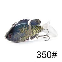 FTK 1 gabalas 7,5 CM-13G 2 sekcijų kelių sekcijų mažas žvejybos masalas plaukimo masalas Barracuda masalas 001
