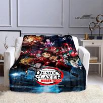 Demonų naikintojas Anime Spaudinys Polyna Laukinių diržų Bum antklodė Plokščia, Minkšta ir Patogi Namų Kelionė Lovos Gimtadienio Dovana 75x90cm