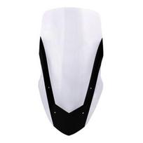 Padidintas priekinio priekinio stiklo ekrano deflektorius, skirtas Yamaha NMAX155 NMAXL125 16-18 gryna