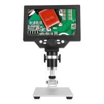 7 colių 1200X HD LCD monitorius su elektroniniu skaitmeniniu mikroskopu ir LED didinamuoju stiklu