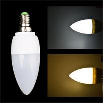 Universalus E14 3W 2835 Smd LED žvakės formos lemputės pakeitimas Halogeninės lempos Energija šilta balta spalva