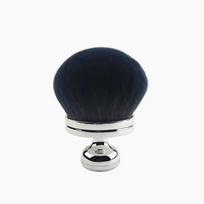 Extra Large Body Makeup Brush Soft Synthetic Hair 74mm Wide-headed Kabuki Brush Professional Powder Blush Brush Bronzers black